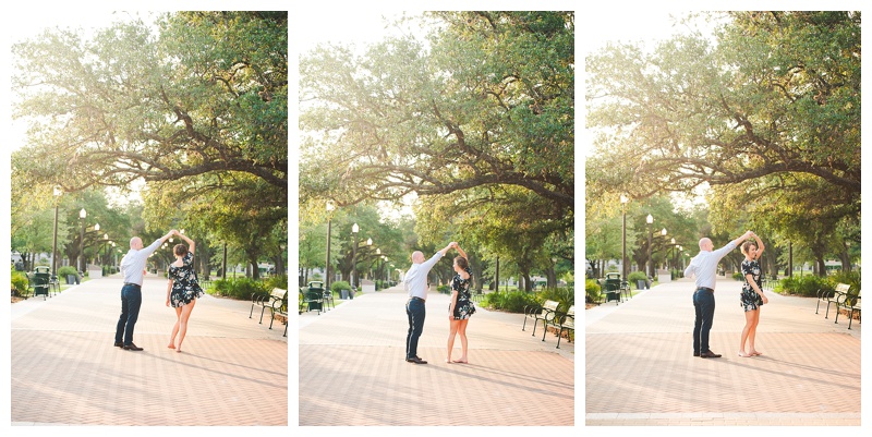 Jayme + Brad Engagement Session with Imani Photography // College Station, TX