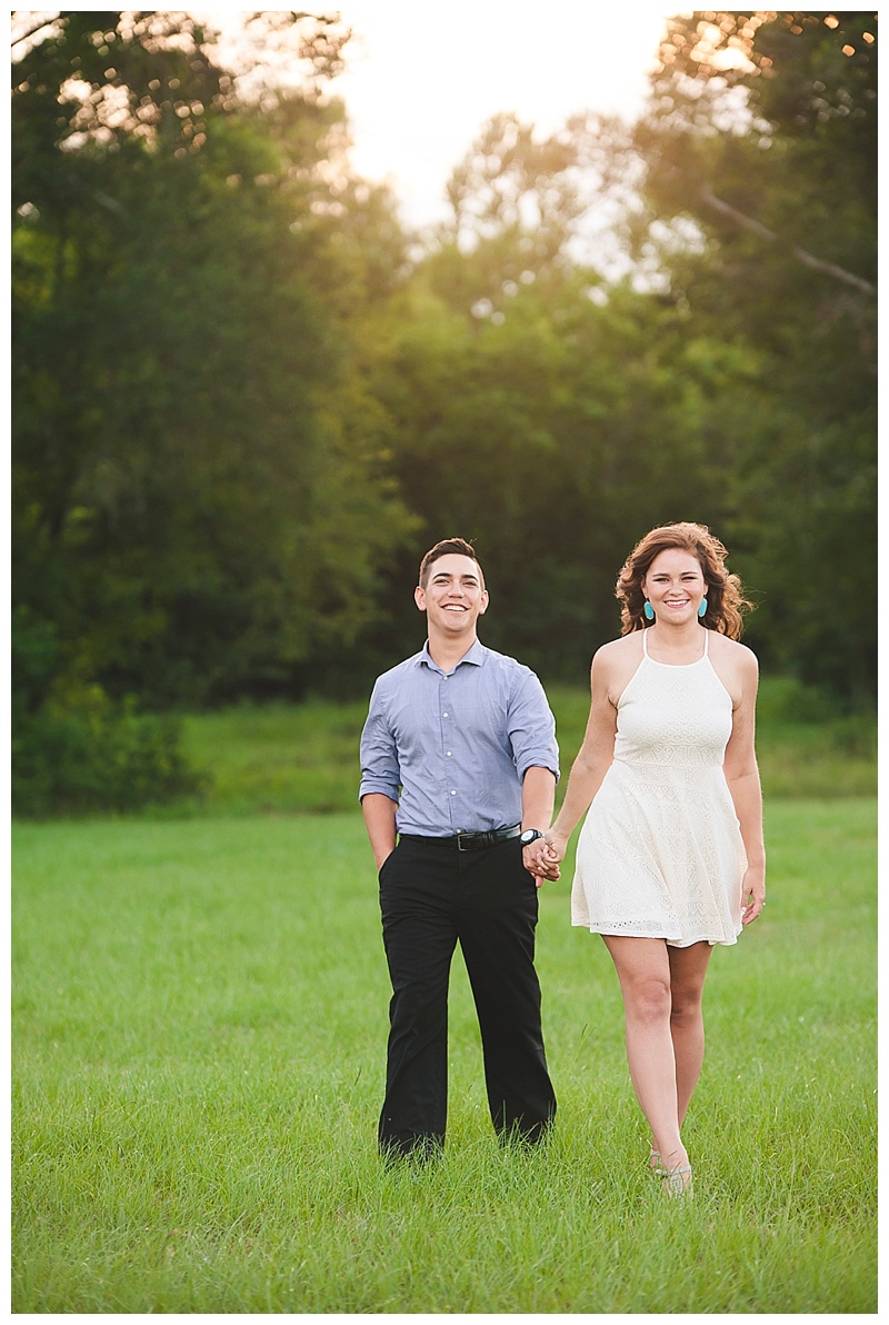 Caitlin + Matt, Engagement Session in College Station, TX with Imani Photography
