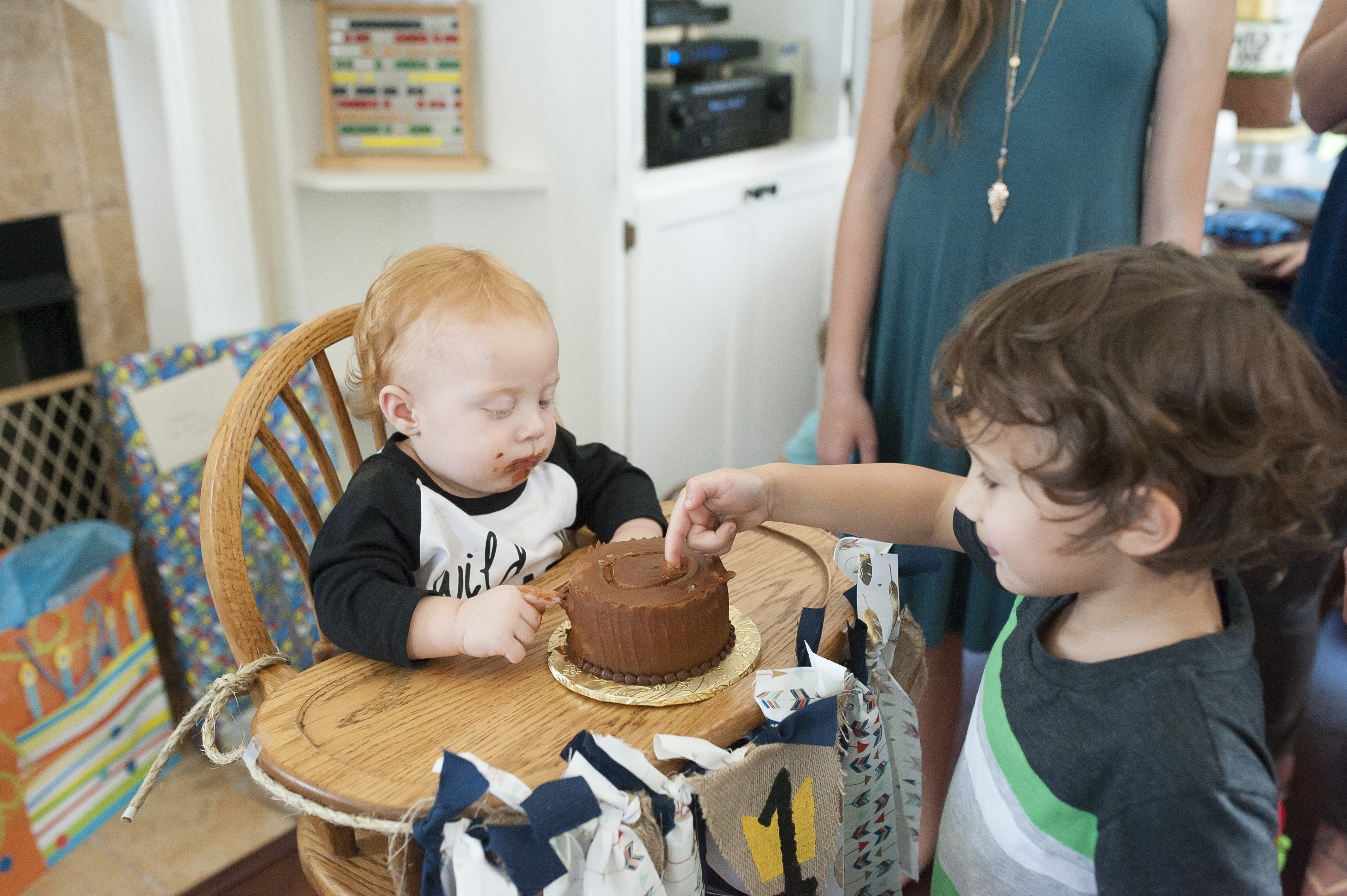 Harrison's first birthday