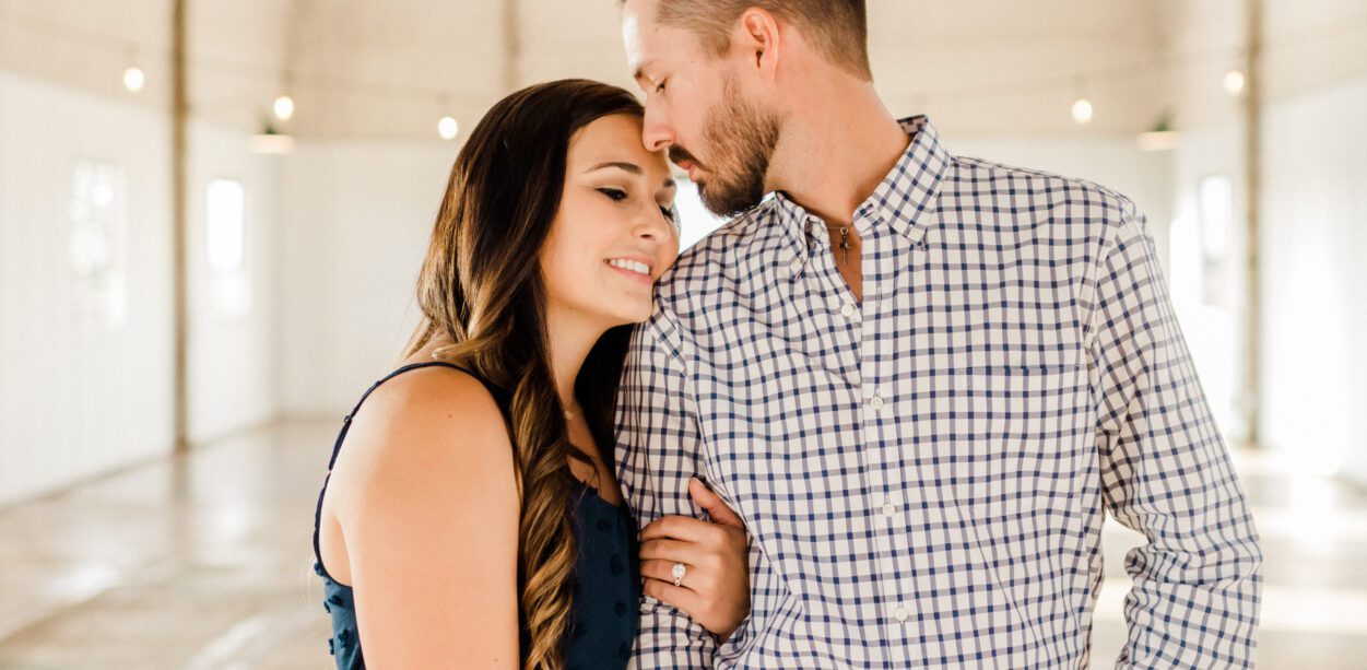 Kaitlyn & Jeff's Engagement Session in Downtown Navasota and The Gin at Hidalgo Falls