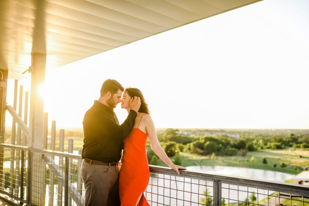 Kat & Keith's Engagement Session at The Stella Hotel and Hershel's Whiskey Bar in College Station Texas