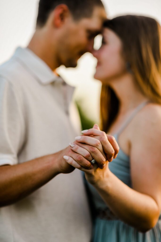 Erica & Brian's beautiful Engagement Session at an Old Dairy Farm in Bryan Texas with Rachel Driskell Photography