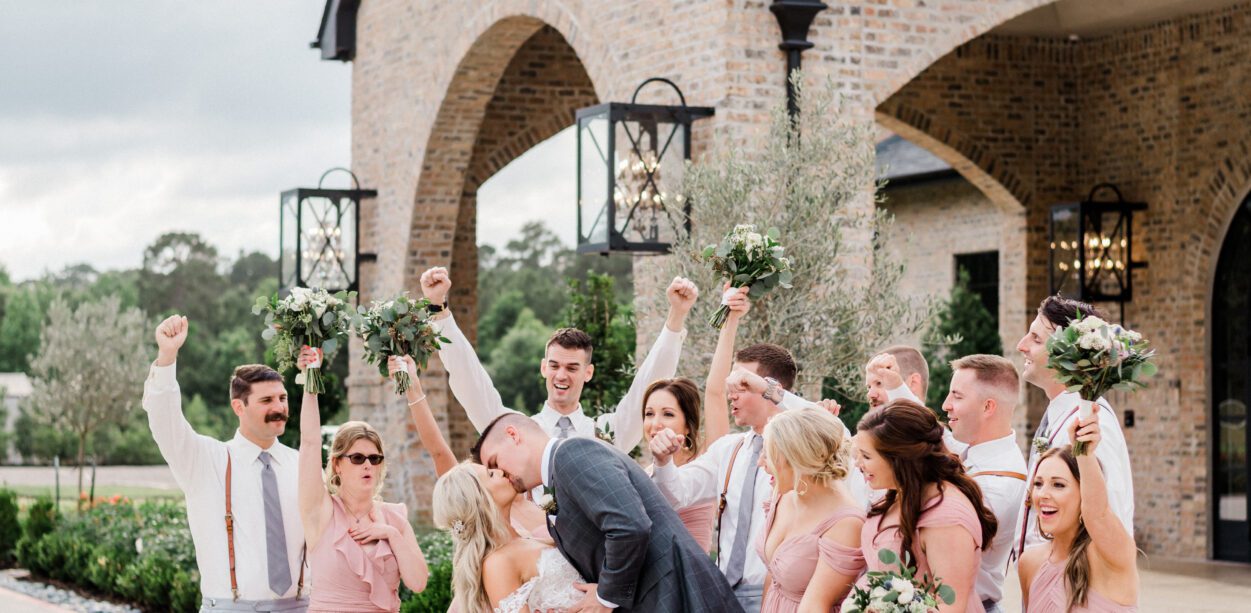 Laura & Eddie's Elegant Wedding at The Iron Manor in Montgomery Texas with Rachel Driskell Photography