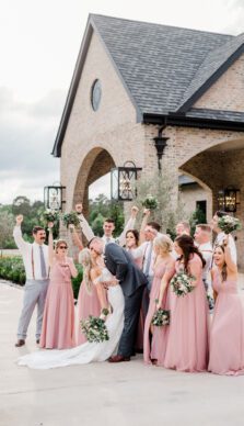 Laura & Eddie's Elegant Wedding at The Iron Manor in Montgomery Texas with Rachel Driskell Photography