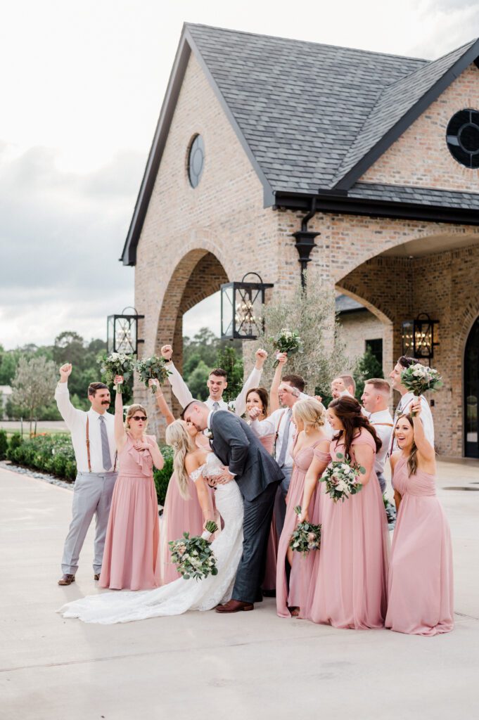 Laura & Eddie's Elegant Wedding at The Iron Manor in Montgomery Texas with Rachel Driskell Photography
