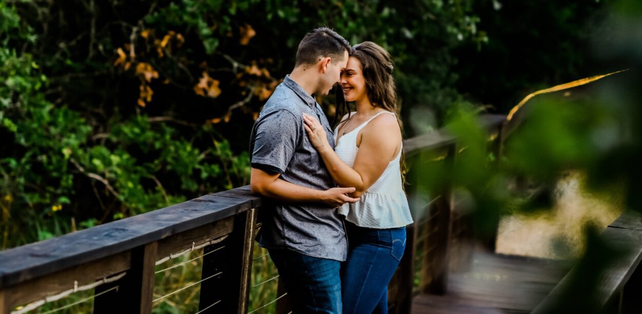 Kate & Jesse's Engagement Session in College Station, TX at Peach Creek Ranch with Rachel Driskell Photography