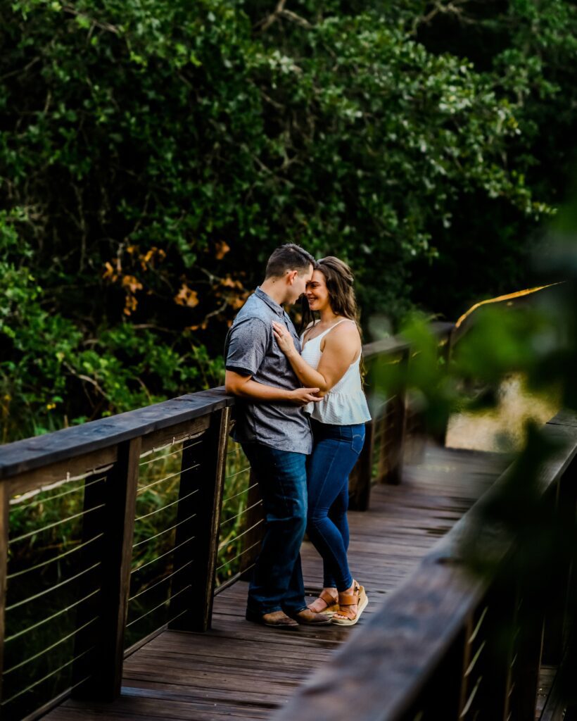 Kate & Jesse's Engagement Session in College Station, TX at Peach Creek Ranch with Rachel Driskell Photography