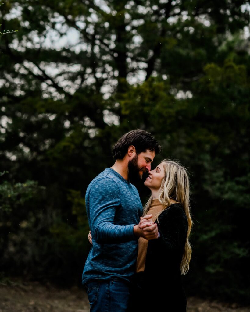 Jess & Taylor's 7F Lodge Engagement Session in College Station, TX with Rachel Driskell Photography