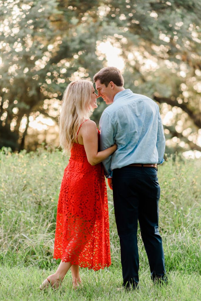 Stephanie + Kyle's Engagement Session at Brazos Bend Park // Needville, TX