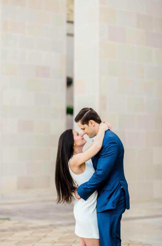 Ashley and Chris' Engagement Session at Texas A&M University in College Station, TX with Rachel Driskell Photography