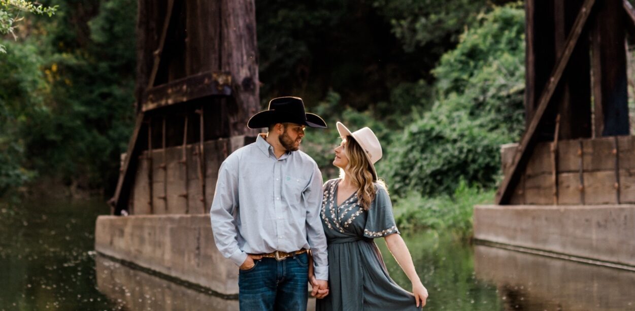Shannon and Cody's Engagement Session at Bushy Creek Park in Austin, TX with Rachel Driskell Photography