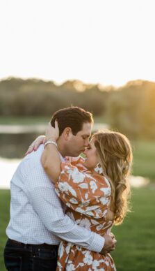 Hilary and Travis' Engagement Session in Hempstead, TX with Rachel Driskell Photography