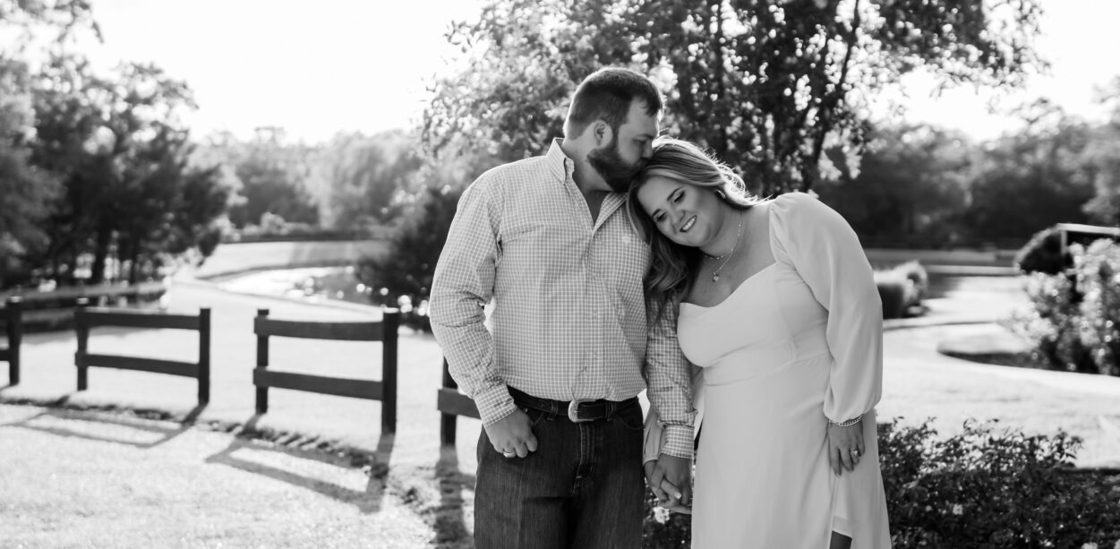 Brooke and Tucker's Peach Creek Ranch Engagement Session in College Station, TX with Rachel Driskell Photography