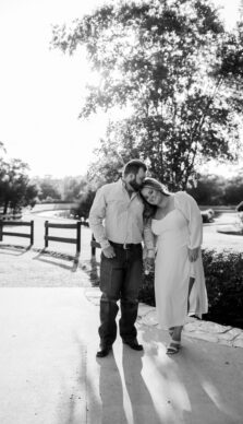 Brooke and Tucker's Peach Creek Ranch Engagement Session in College Station, TX with Rachel Driskell Photography