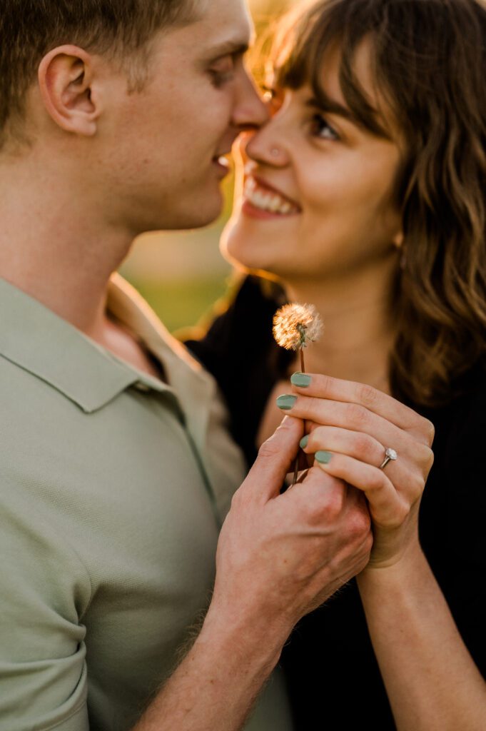 Morgan and Andrew's Engagement Session in Navasota, Texas
