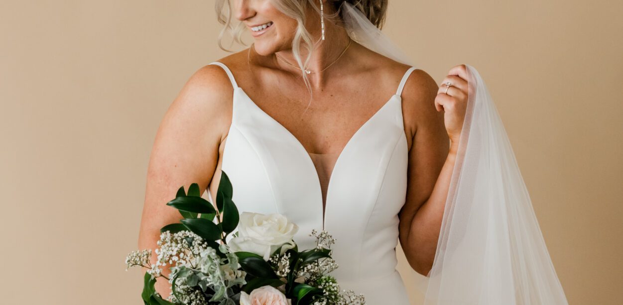 Kelsie’s Bridal Session at the RDP Studio with Rachel Driskell Photography in College Station, Texas