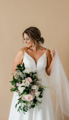 Kelsie’s Bridal Session at the RDP Studio with Rachel Driskell Photography in College Station, Texas