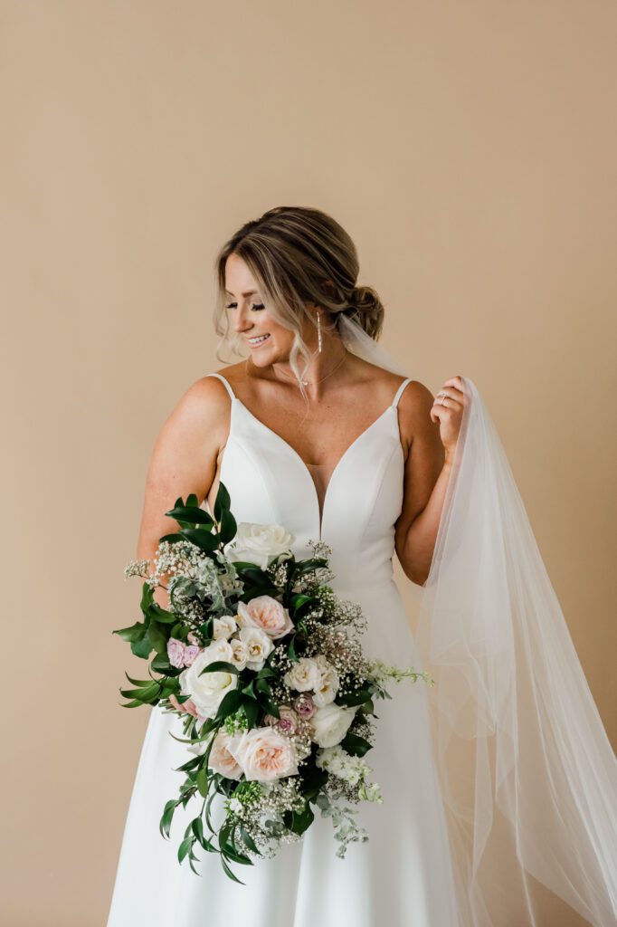 Kelsie’s Bridal Session at the RDP Studio with Rachel Driskell Photography in College Station, Texas