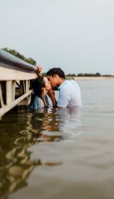 Ellie and Billy's Engagement Session at Lake Bryan, Texas with Rachel Driskell Photography