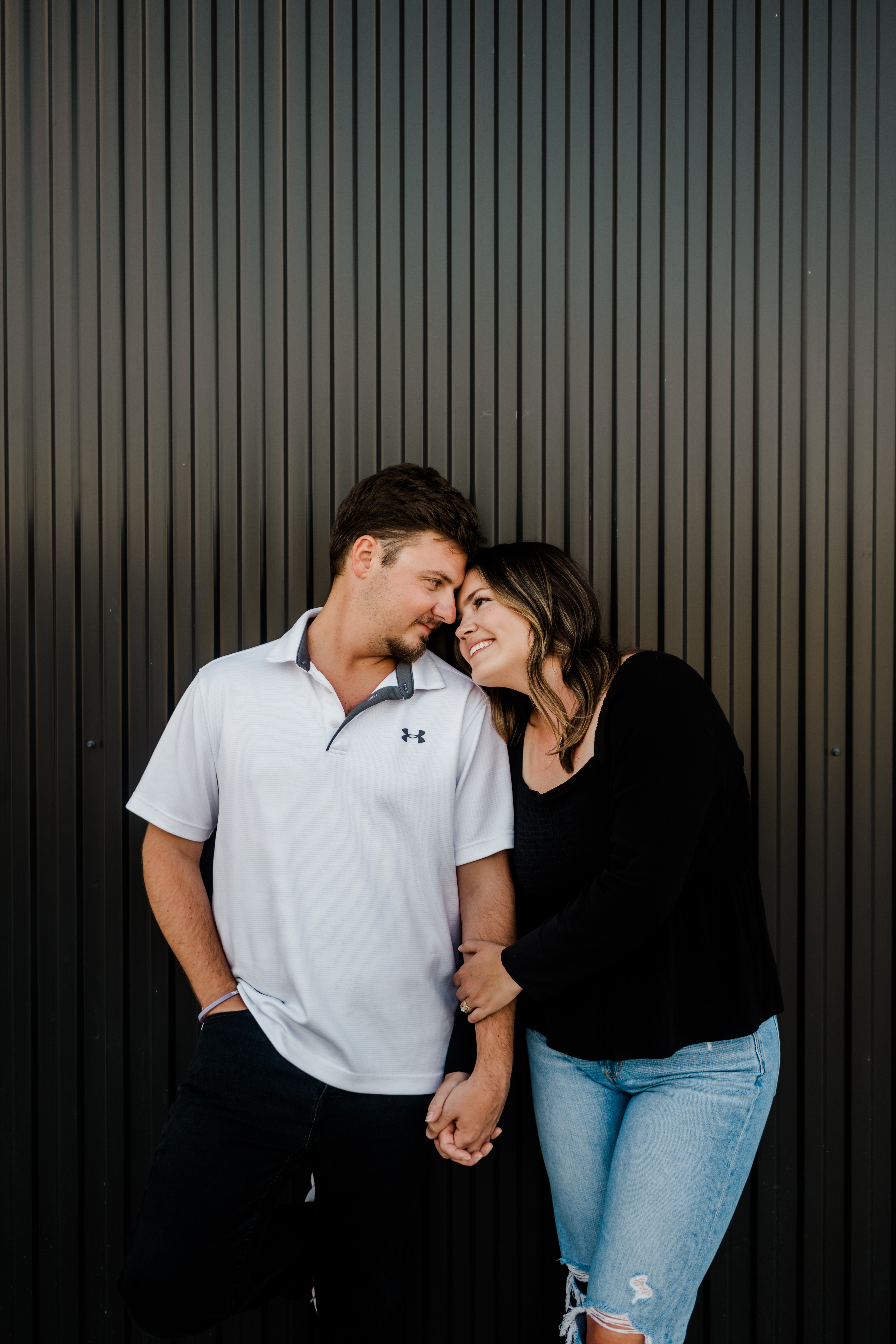 Hannah and Michael's Engagement Session at the RDP Studio in College Station, TX with Rachel Driskell Photography