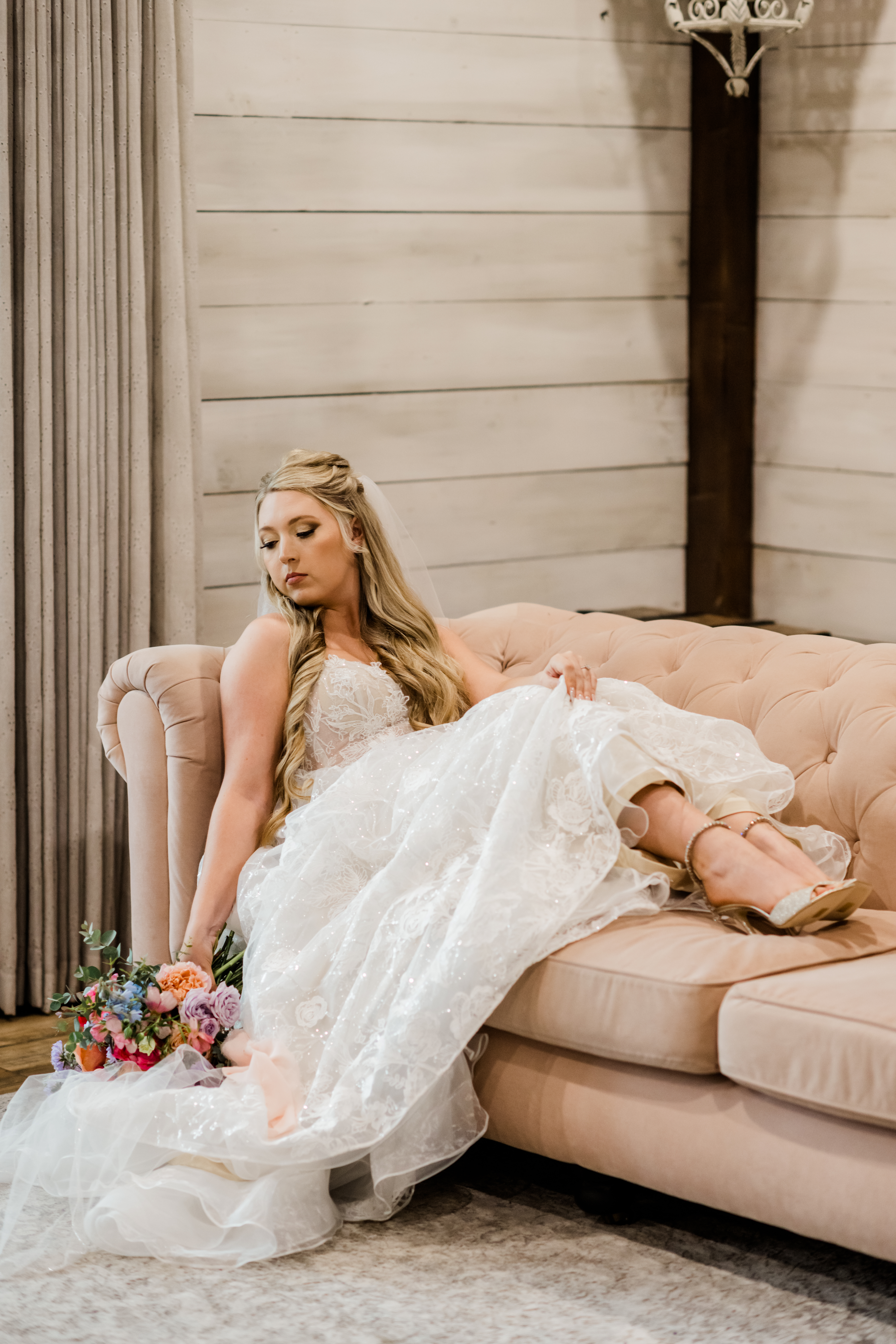 Leah's Bridal Session at the Weinberg at Wixon Valley in Bryan, TX with Rachel Driskell Photography