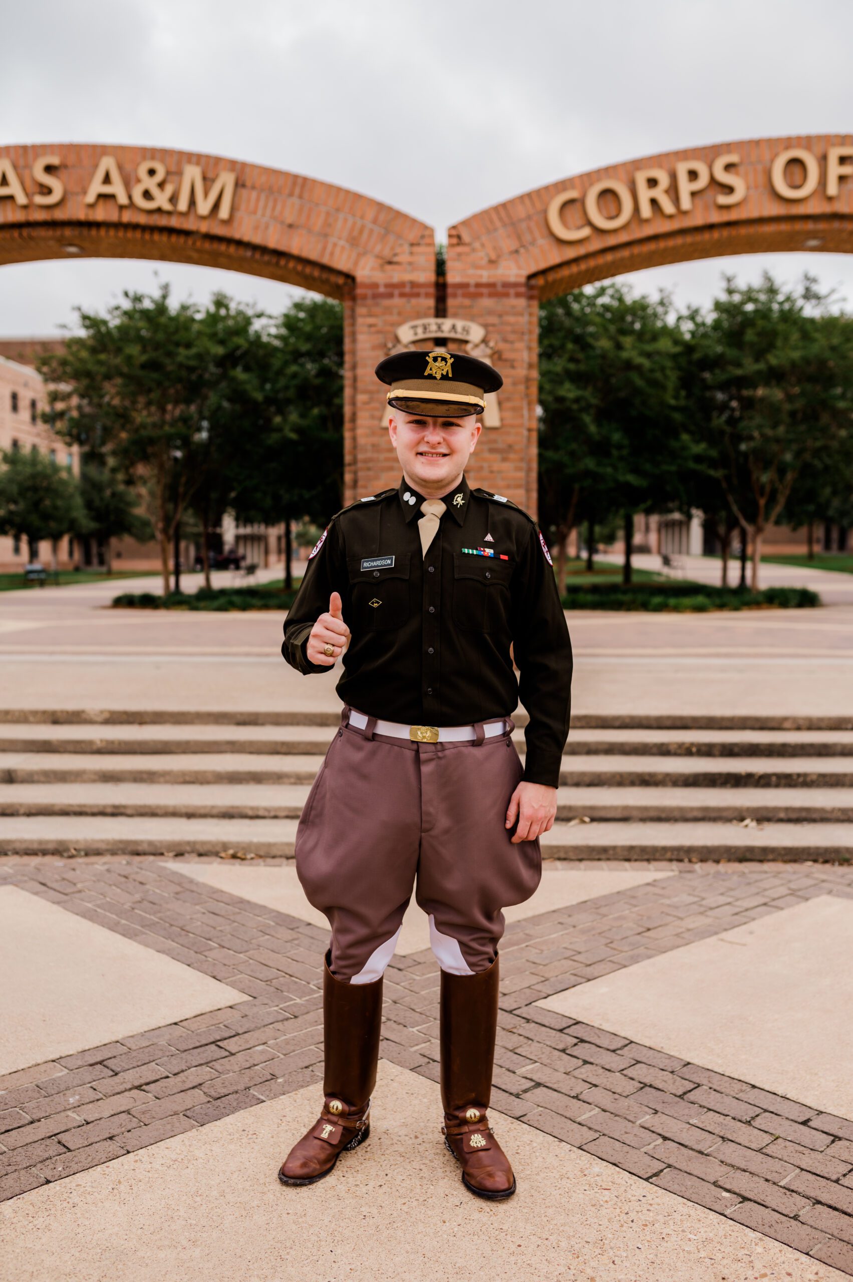Zachary's Texas A&M Senior Session in College Station, TX with Rachel Driskell Photography