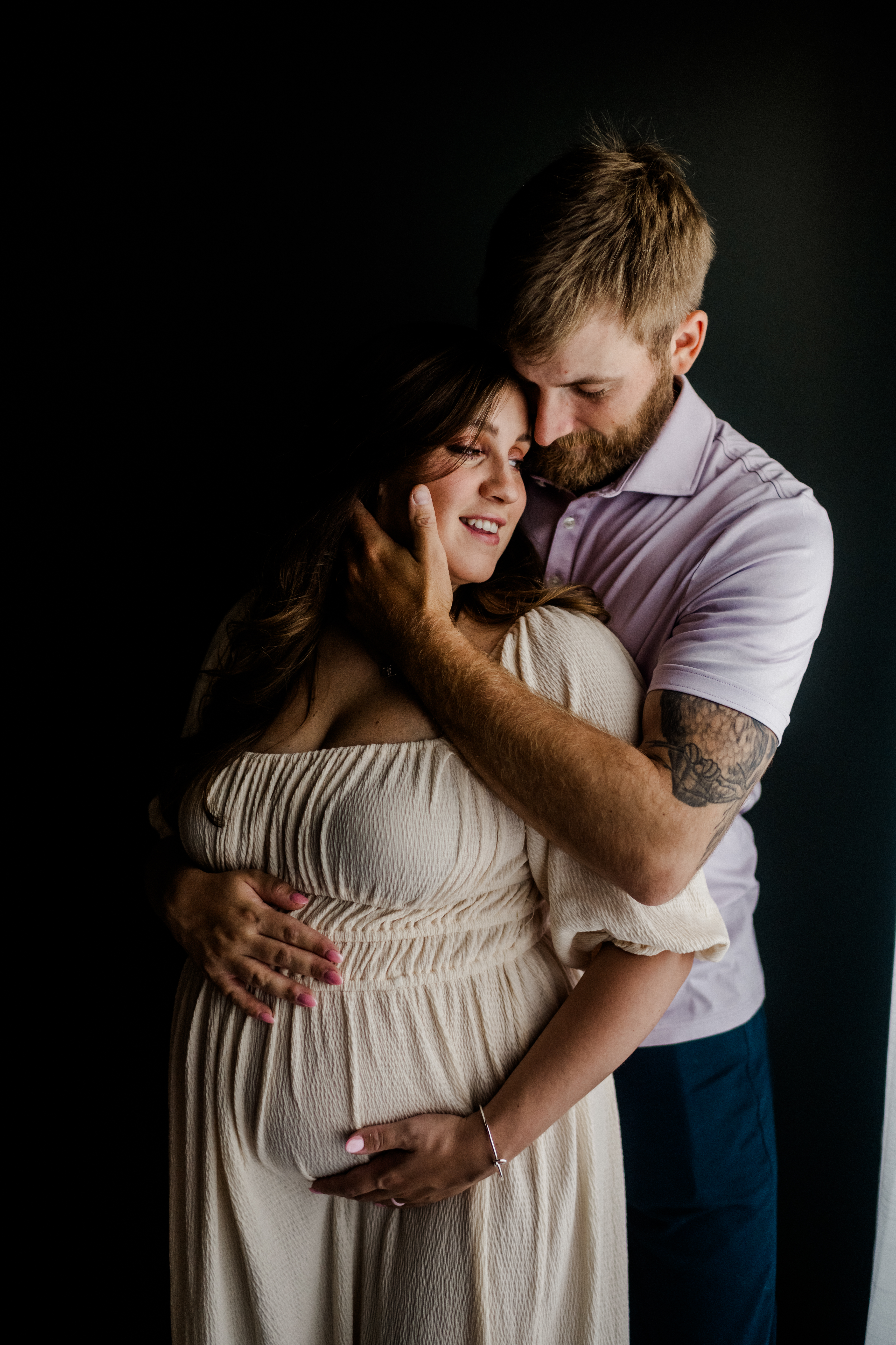 Stephanie and Andrew's Maternity Session in Bryan, Texas with Rachel Driskell Photography