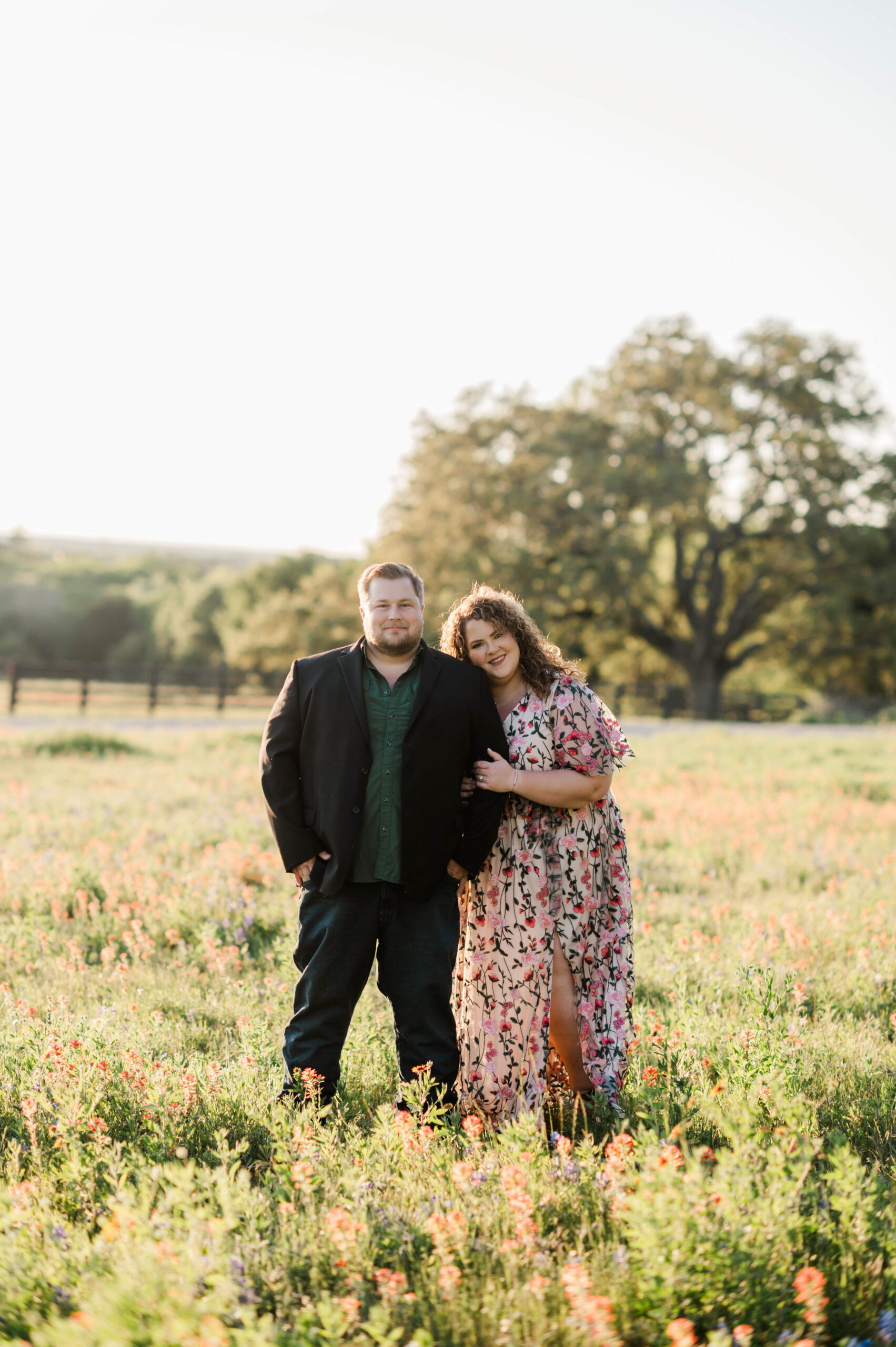 Pam and Kaleb's Engagement Session at Old Baylor Park and Downtown Brenham, Texas with Rachel Driskell Photography