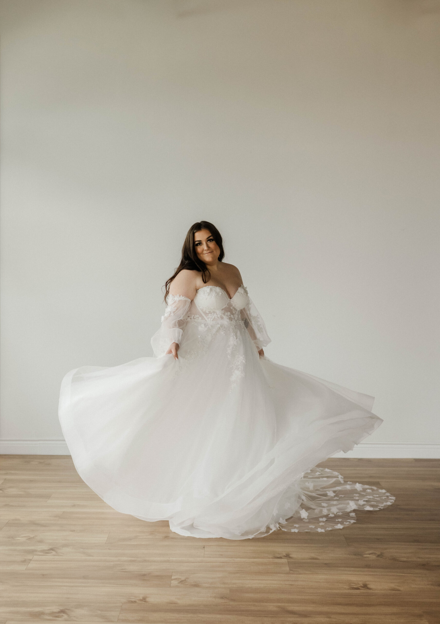 Harper's Bridal Session at Studio 717 in Bryan, TX with Rachel Driskell Photography
