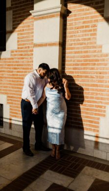 Raquel and Elias' Engagement Session at Rice University in Houston, TX with Rachel Driskell Photography
