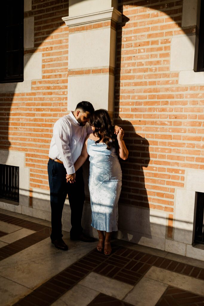Raquel and Elias' Engagement Session at Rice University in Houston, TX with Rachel Driskell Photography
