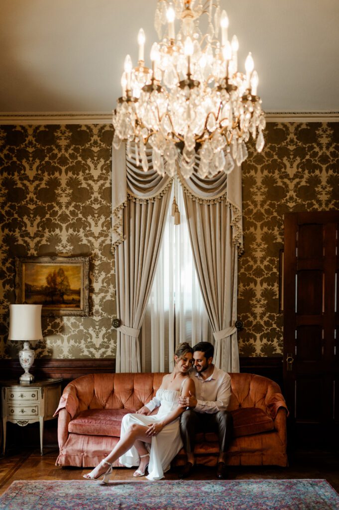 Engagement Session at Chateau Bellvue in Austin TX