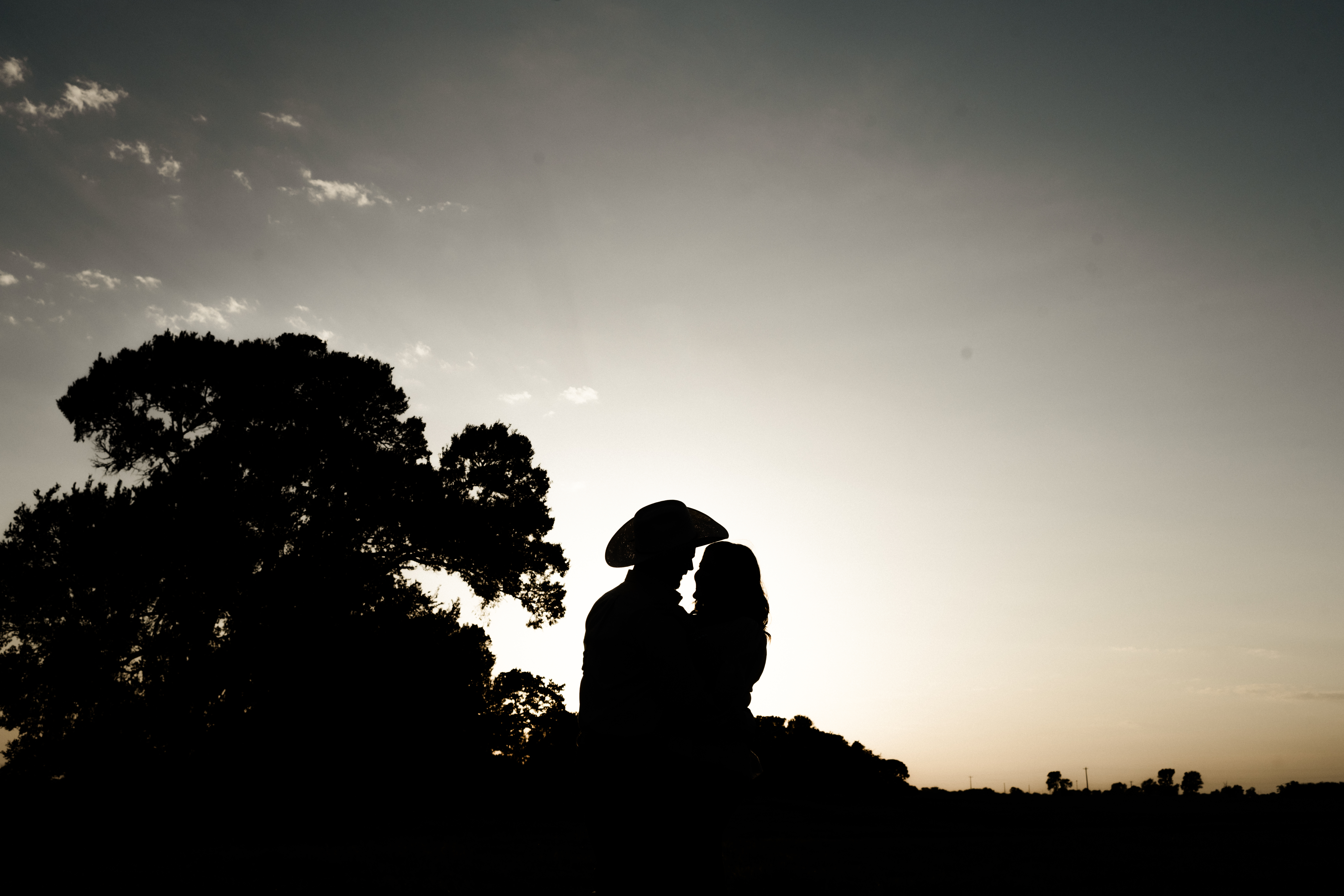 Katherine & Stuarts Engagement Session on Private Property in Bryan TX