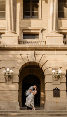 Kylie & Hayden’s Engagement Session on the Texas A&M University Campus in College Station TX